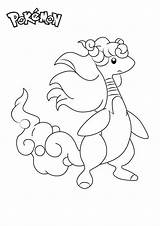 Ampharos Mega Coloring Pages Pokemon Printable Adults Kids sketch template