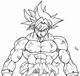 Goku Instinto Lapiz Ssj4 Dibujar Imprimir Dbz Dibujoimagenes sketch template
