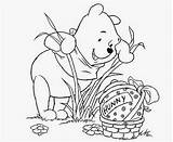 Disney Easter Coloring Pages Winnie Colouring Pooh Piglet Part Tigger Bear sketch template