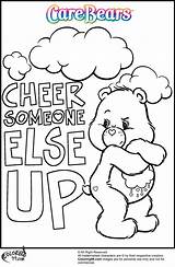 Coloring Care Bear Pages Grumpy Bears Colouring Printable Teamcolors Choose Board Popular Color Book sketch template