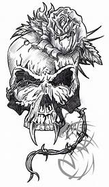 Teschi Mort Tete Teschio Colorare Skulls Vampire Darkdreams Disegnare Disegni Flash Calaveras Graffitis Fuego Diciembre Tatuaggi Arouisse Imagens Stammtisch Bärin sketch template