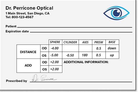 how to read your eyeglasses prescription how to read your eye