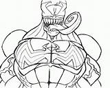 Coloring Pages Super Villain Printable Venom Library Clipart sketch template