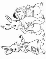 Peter Rabbit Coloring Pages Lily Benjamin Print Colouring Nick Jr Konijn Tail Cotton Crafts Van Board Sketch Lilies Bbc Sheets sketch template