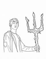Percy Jackson Coloring Pages Printable Hellokids Via sketch template