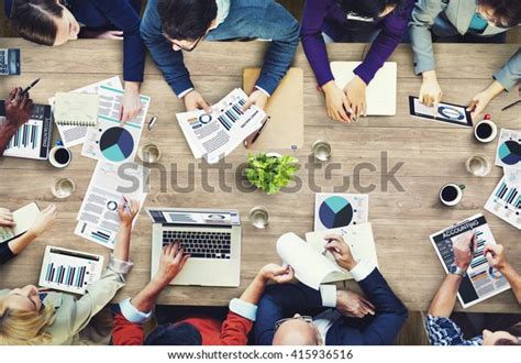 Marketing Analysis Accounting Business Meeting Concept