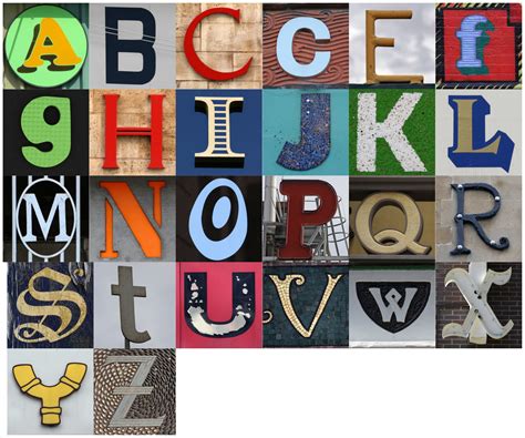 printable alphabet photography letters