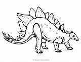 Dinosaur Coloring Pages Spinosaurus Stegosaurus Drawing Dino Color Cute Pencil Realistic Clipart Outline Real Print Dan Dinosaurs Printable Kids Sheet sketch template