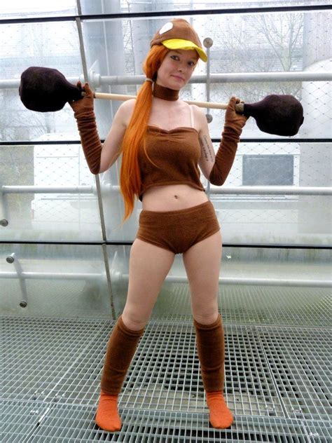 Deponia Cosplay Goal In Platypus Costume Deponia
