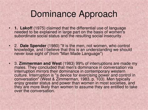 ppt theories of language and gender powerpoint presentation free