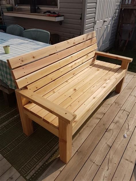 sturdy  bench buildsomethingcom wood bench outdoor