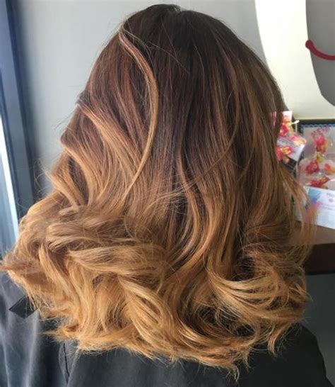 brown  caramel ombre hair capellistyle
