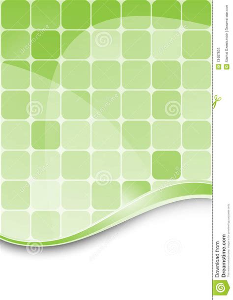green abstract background template stock vector illustration