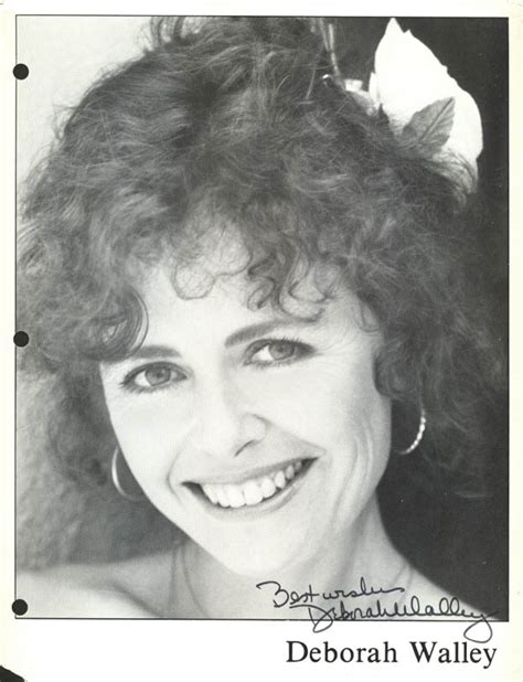 Deborah Walley Autographed Signed Photograph