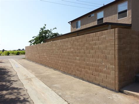 block wall created  calwestservices  kingsburg ca outdoor