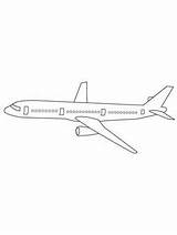 Avion Coloriages Avions A330 Airbus Kitty sketch template