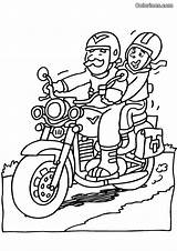 Motorrad Motos Motocicletta Colorions Coloriages Trasporto Mezzi Transportmittel Malvorlage Kategorien sketch template