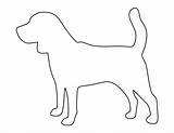Animal Beagle Dog Pattern Printable Templates Stencils Template Outline Patterns Printables Patternuniverse Crafts Stencil Print Use Cut Creating Shape Animals sketch template