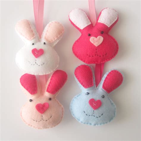 bunny sewing pattern pdf epattern felt bunny mini