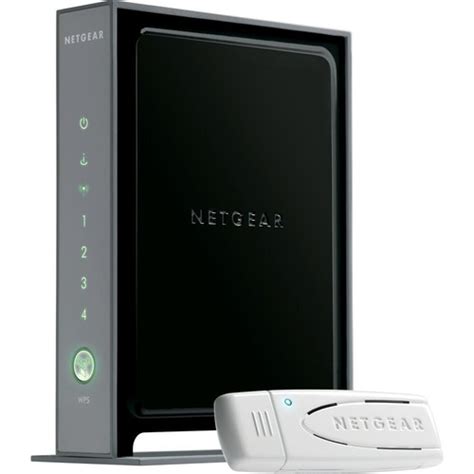 netgear wireless  router  usb adapter kit wnb nas bh