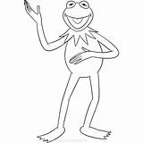 Kermit Muppets Xcolorings Gonzo Muppet Singing Lie Snowball sketch template