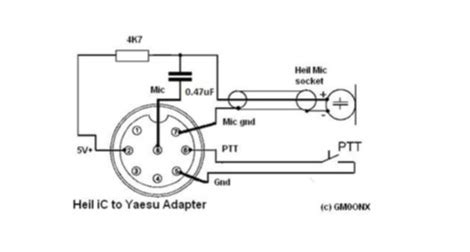yaesu mic wiring diagram collection