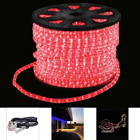 led strip commercial party rope lights christmas ip waterproof indoor outdoor ebay