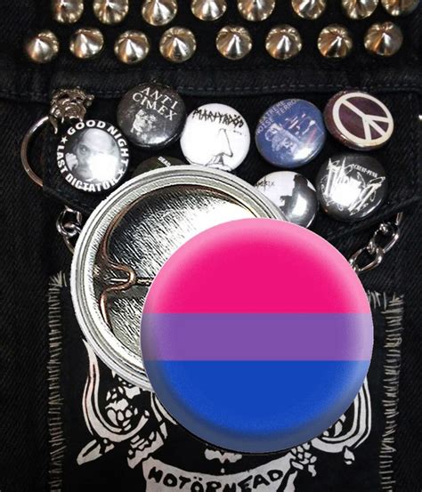 Bisexual Pin Bisexual Flag Pin Gay Flag Button Gay Pride Etsy Nederland