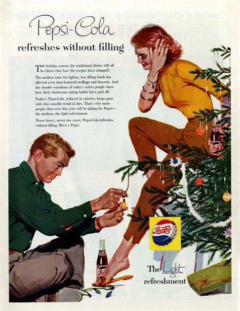 Cringe Worthy Vintage Ads From Christmas Past Christmas Ad Pepsi Ad