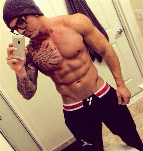 Selfie Hot Guy Selfies Pinterest Muscle Ink And Glasses
