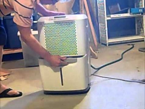clean  filter   frigidaire dehumidifier