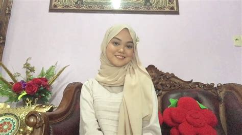 tutorial hijab pashmina simple bangett  kuliah ootd feminim