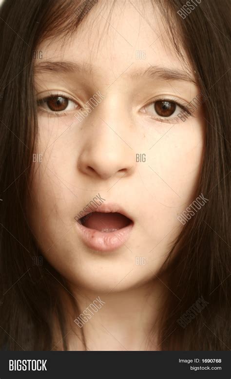 Person Girl Open Mouth Large Image And Photo Bigstock