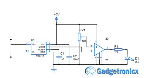 current sensor switch circuit gadgetronicx