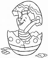 Easter Disney Coloring Pages Piglet Egg Printable Pooh Winnie Print Kids Ausmalbilder Ostern Colouring Piglets Clipart Books Baby Hatching Cute sketch template
