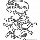 Backyardigans Coloring Pages Uniqua Coloringpages101 sketch template