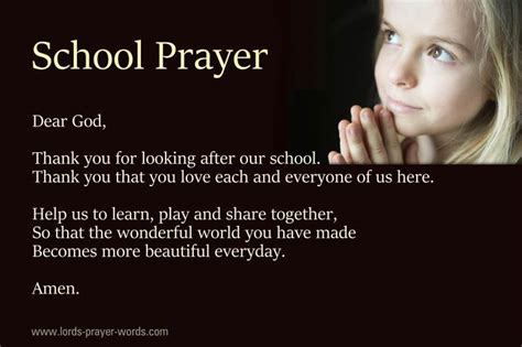 prayer  class opening prayers