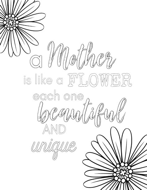 printable coloring pages  mom mothers day coloring pages mom