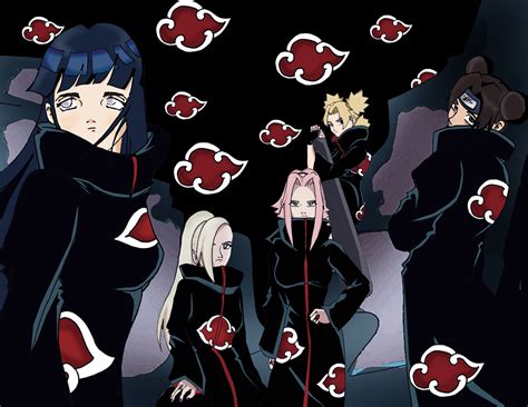 ultimate akatsuki team  darkgal fanart central