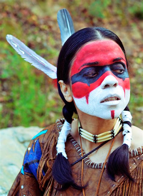 Inspired By Indian Warriors Native American Face Paint Indian Face