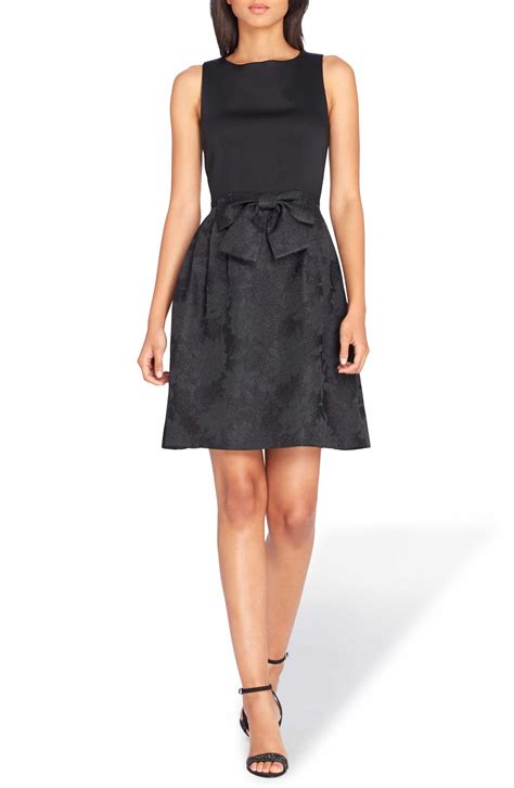 tahari bow fit and flare dress fit flare dress nice