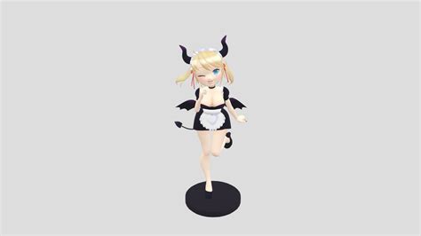 anime maid model download free 3d model by kanna nakajima [6c7db00