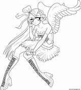 Coloring Pages Anime Girl Angel Printable Wings Emo Cat Print Angels Demon Adults Color Drawing Girls Sheets Colouring Praying Chibi sketch template