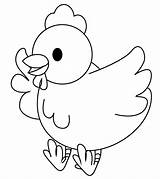 Chick Baby Coloring Pages Printable Categories Chicken Kids sketch template
