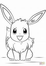 Pokemon Eevee Coloring Pages Pikachu Choose Board Print sketch template