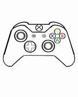 Xbox Controller Drawing Coloring Pages Line Remote Drawings Print Logo Getcolorings Kids Austin Getdrawings Sheets Visit Sketches sketch template