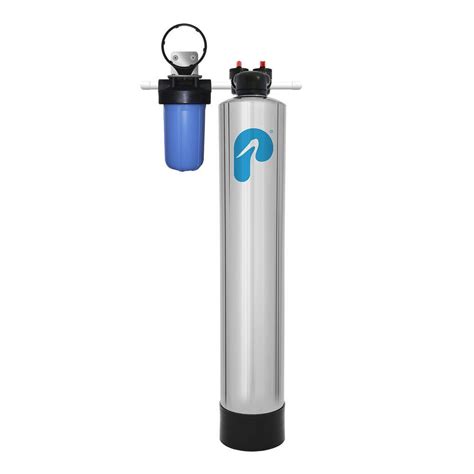 pelican water  gpm  house natursoft salt  water softener system ns  home depot