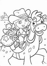 Dora Explorer Kleurplaat Kleurplaten Verkenner Aventureira Exploratrice Exploradora Riding Malvorlagen Esploratrice Valeska Caballito Letscolorit Animaatjes Ad4 sketch template