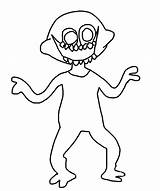 Funkin Fnf Colorir Monsters Desenhos Coloringonly Skid Whity Agoti sketch template