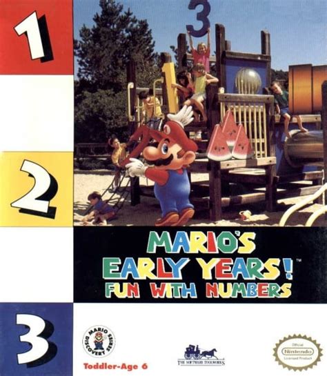 Marios Early Years Fun With Numbers Super Mario Wiki The Mario